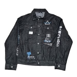 Brooklyn Cloth Men’s Denim Jacket Size Medium Black Immorality